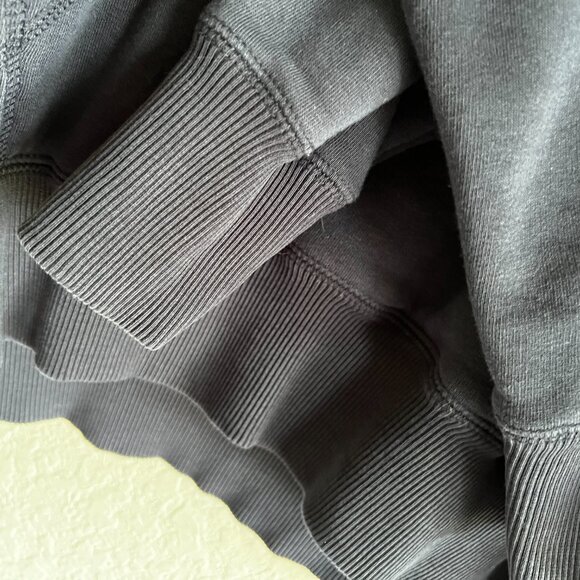 Nike Sweatshirt Hoodie XL Embroidered Orange Swoosh Logo Navy Sportswear - Picture 7 of 9